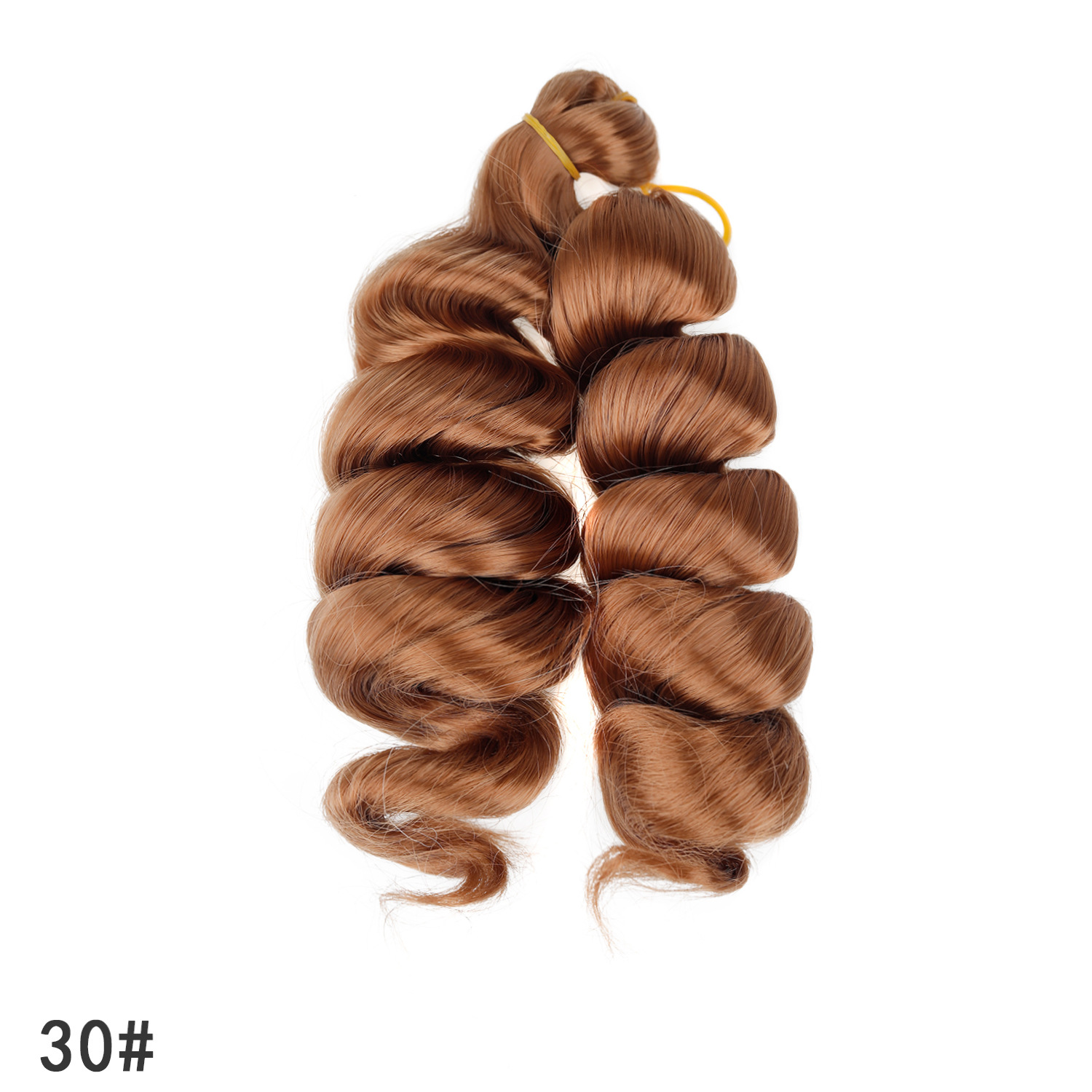 Image of 12-Inch Italian Curly Crochet Braids Hair Extensions – Soft & Lightweight Synthetic Hair for Women