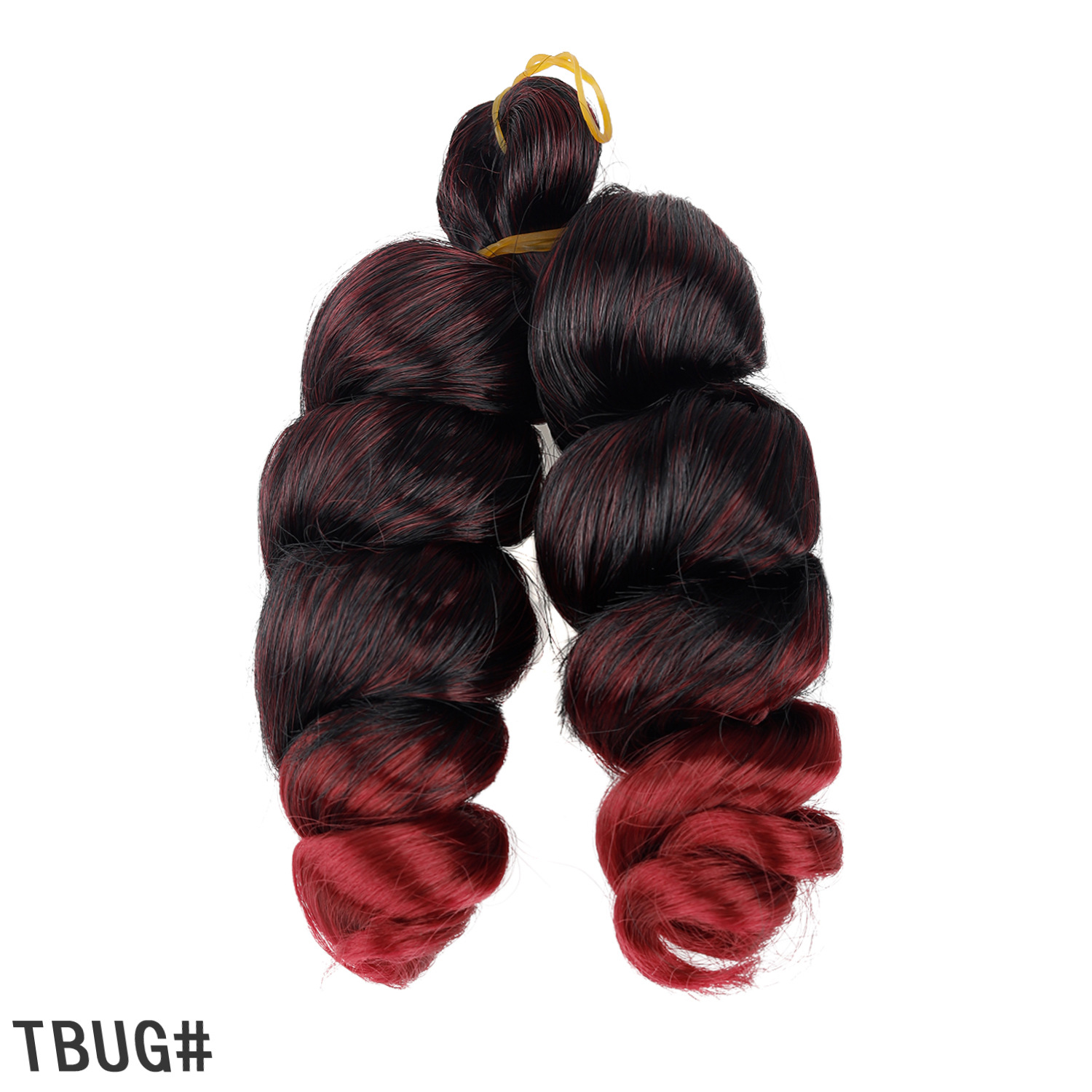 Image of 12-Inch Italian Curly Crochet Braids Hair Extensions – Soft & Lightweight Synthetic Hair for Women