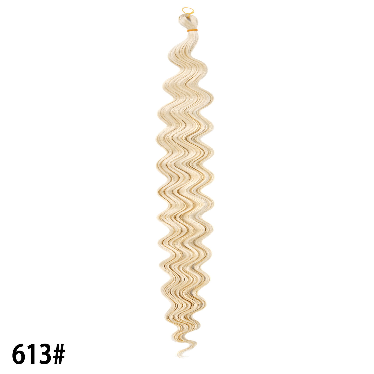 Image of 30-Inch Body Wave Crochet Hair Extension – Long Curly Ponytail | Premium Heat-Resistant Synthetic Hair