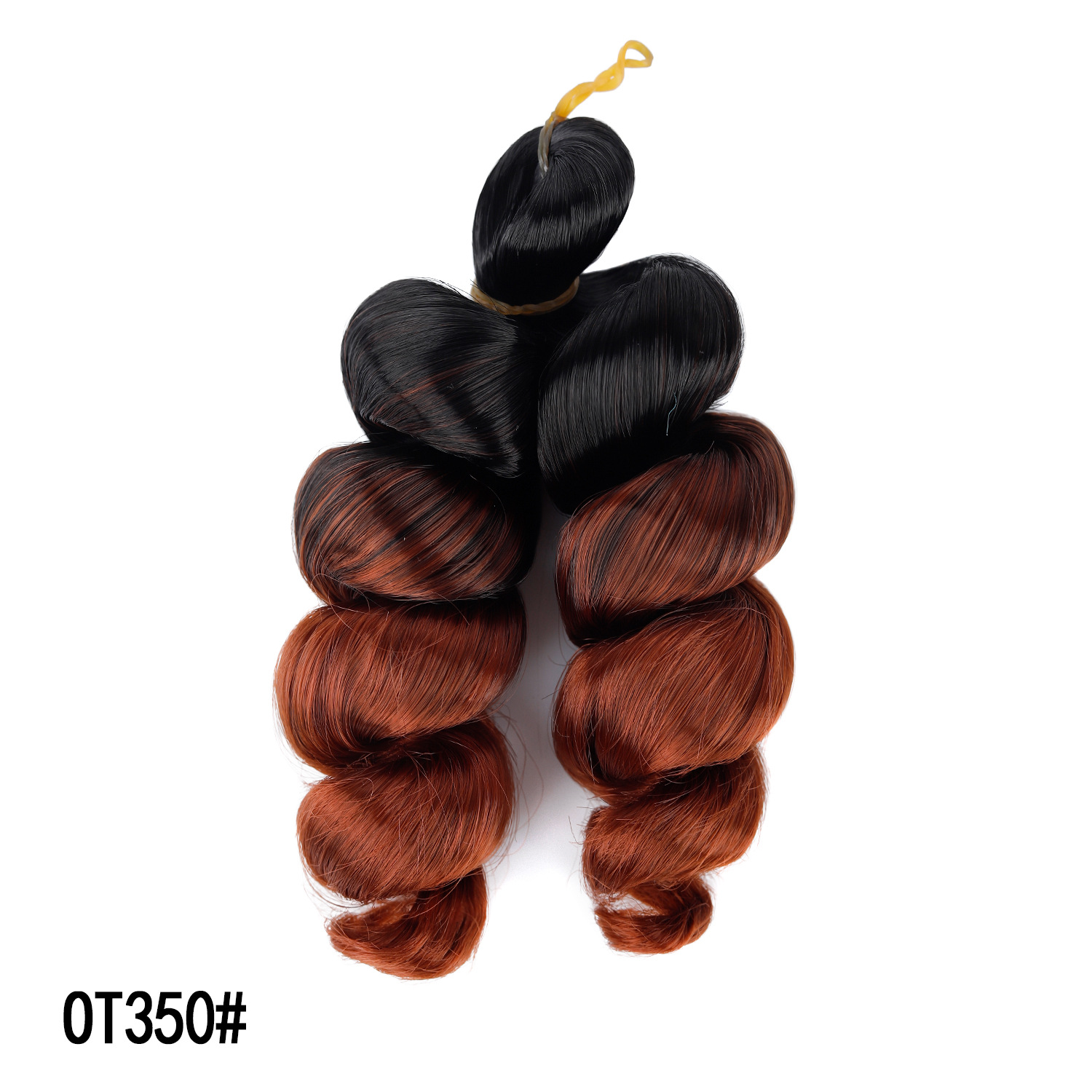 Image of 12-Inch Italian Curly Crochet Braids Hair Extensions – Soft & Lightweight Synthetic Hair for Women