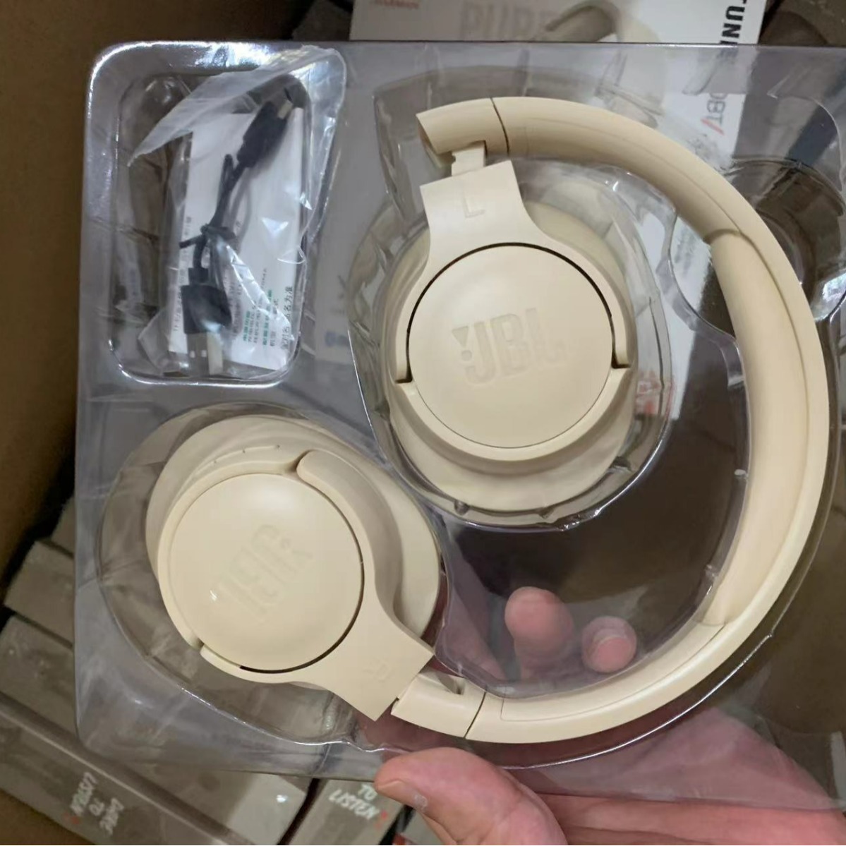 Image of JBL T710NC-Compatible Wireless Bluetooth Headphones | Noise-Cancelling Over-Ear Headset for Mobile & PC | 5.3 Bluetooth Stereo with Mic