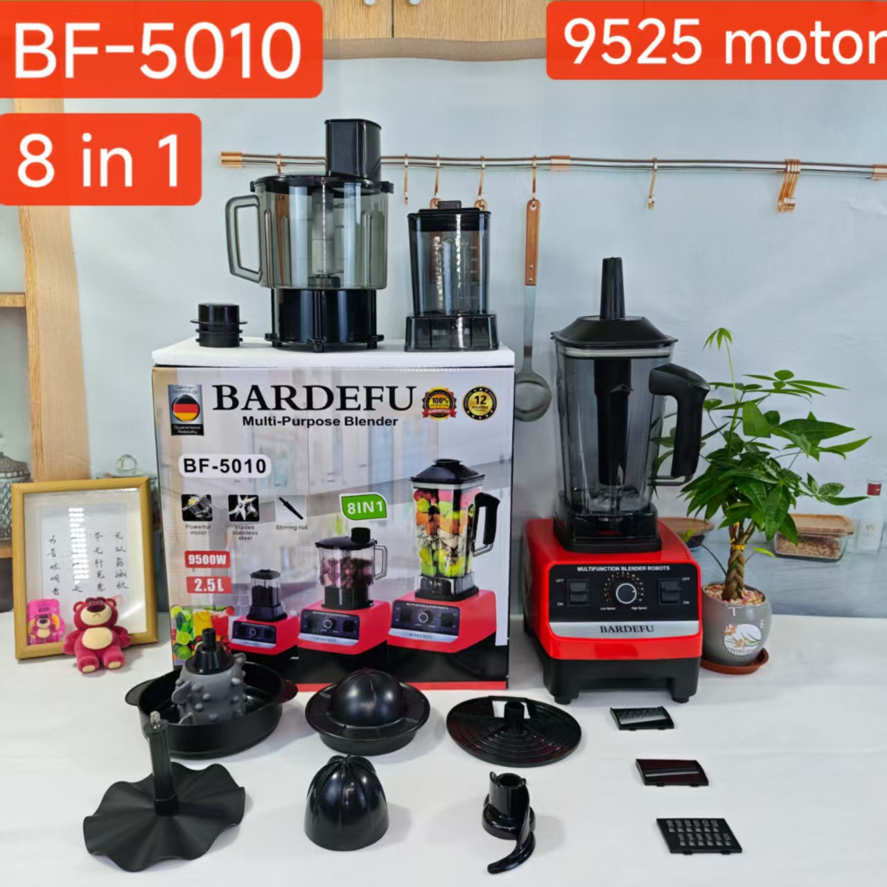 Image of 3L 6-in-1 High-Power Commercial Blender – Pure Copper Motor