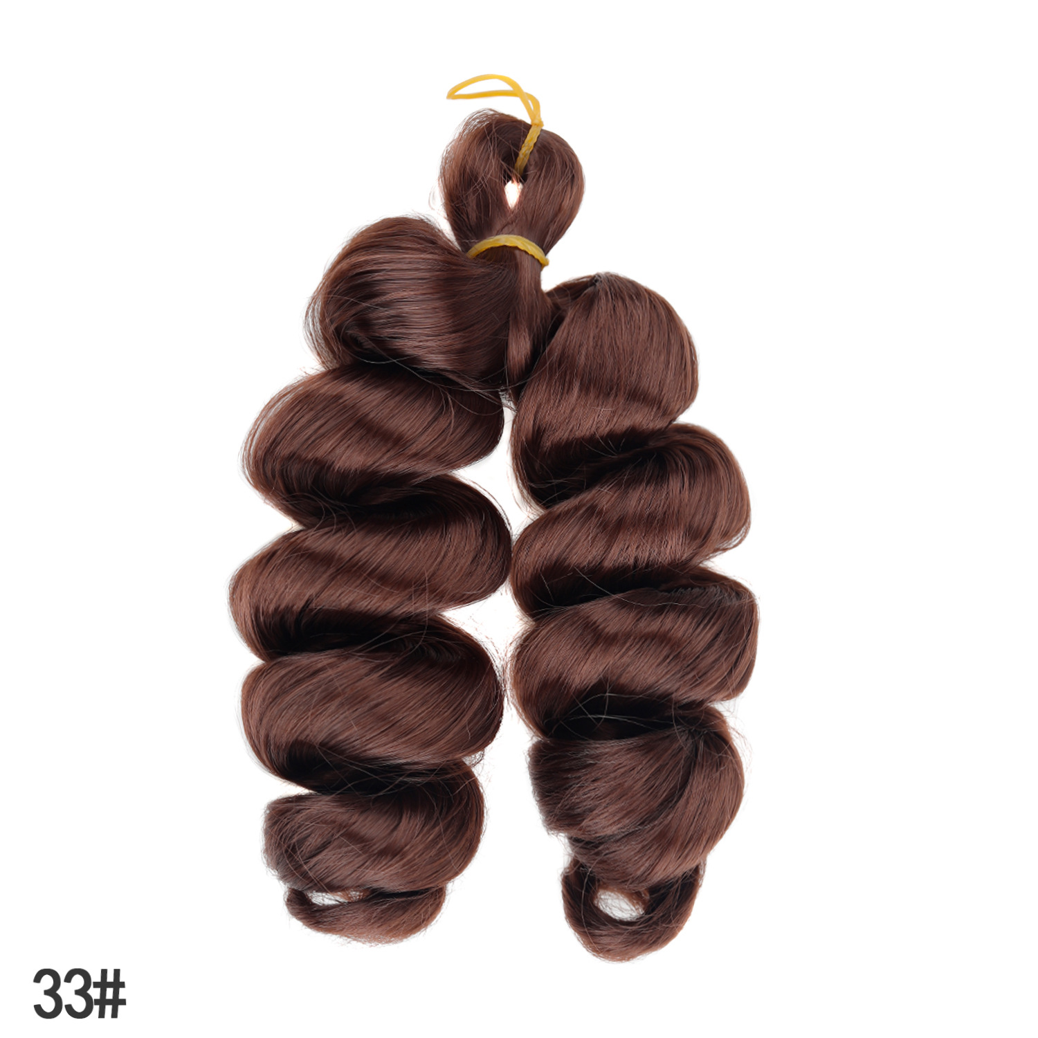 Image of 12-Inch Italian Curly Crochet Braids Hair Extensions – Soft & Lightweight Synthetic Hair for Women