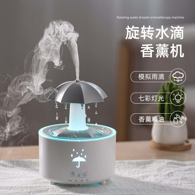 Hot-Selling Colorful Raindrop Aromatherapy Humidifier 