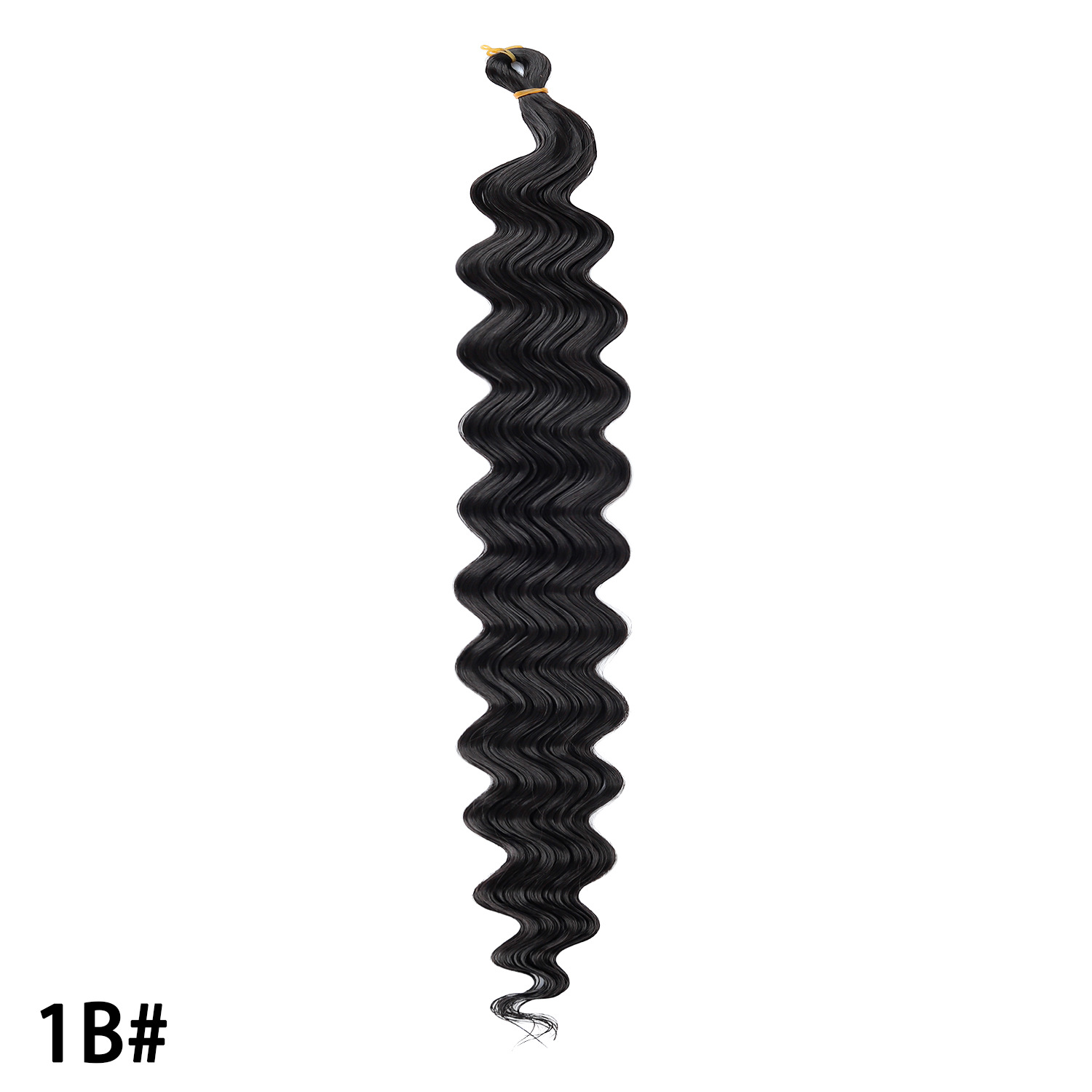 Image of 30-Inch Body Wave Crochet Hair Extension – Long Curly Ponytail | Premium Heat-Resistant Synthetic Hair