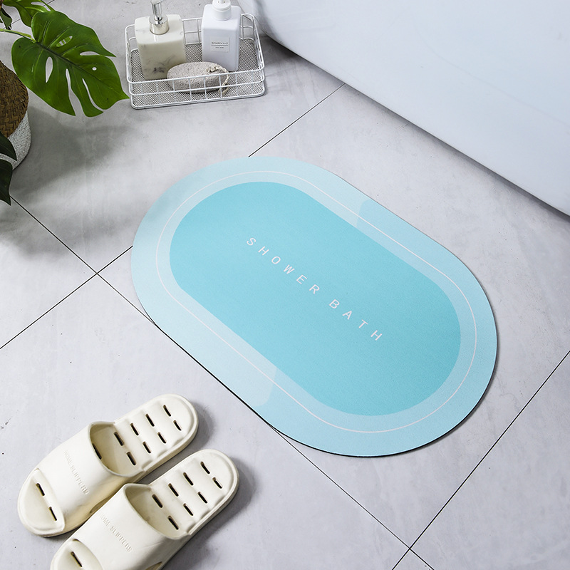 Image of Anti-Slip Bathroom Mat – Quick-Dry & Water-Absorbing Floor Mat 