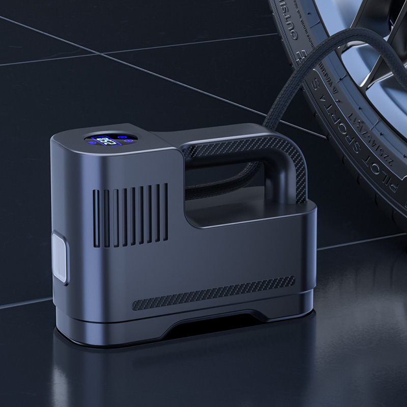 Image of Portable Multifunctional Car Inflator | Tire Pump & Air Compressor 