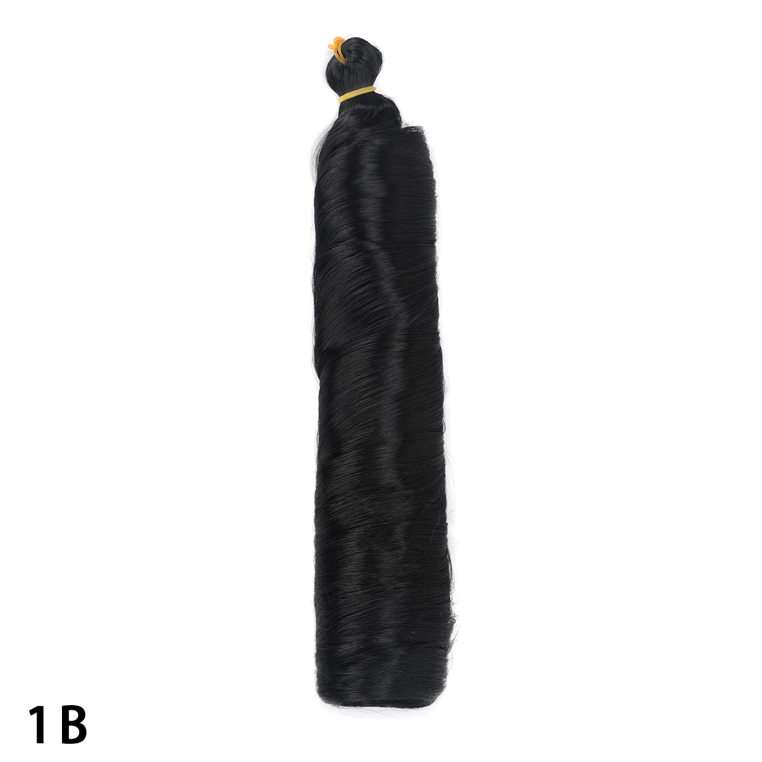 Image of Meirui 28-Inch French Curly Crochet Braid Wig — Chemical Fibre Voluminous Braided Hair