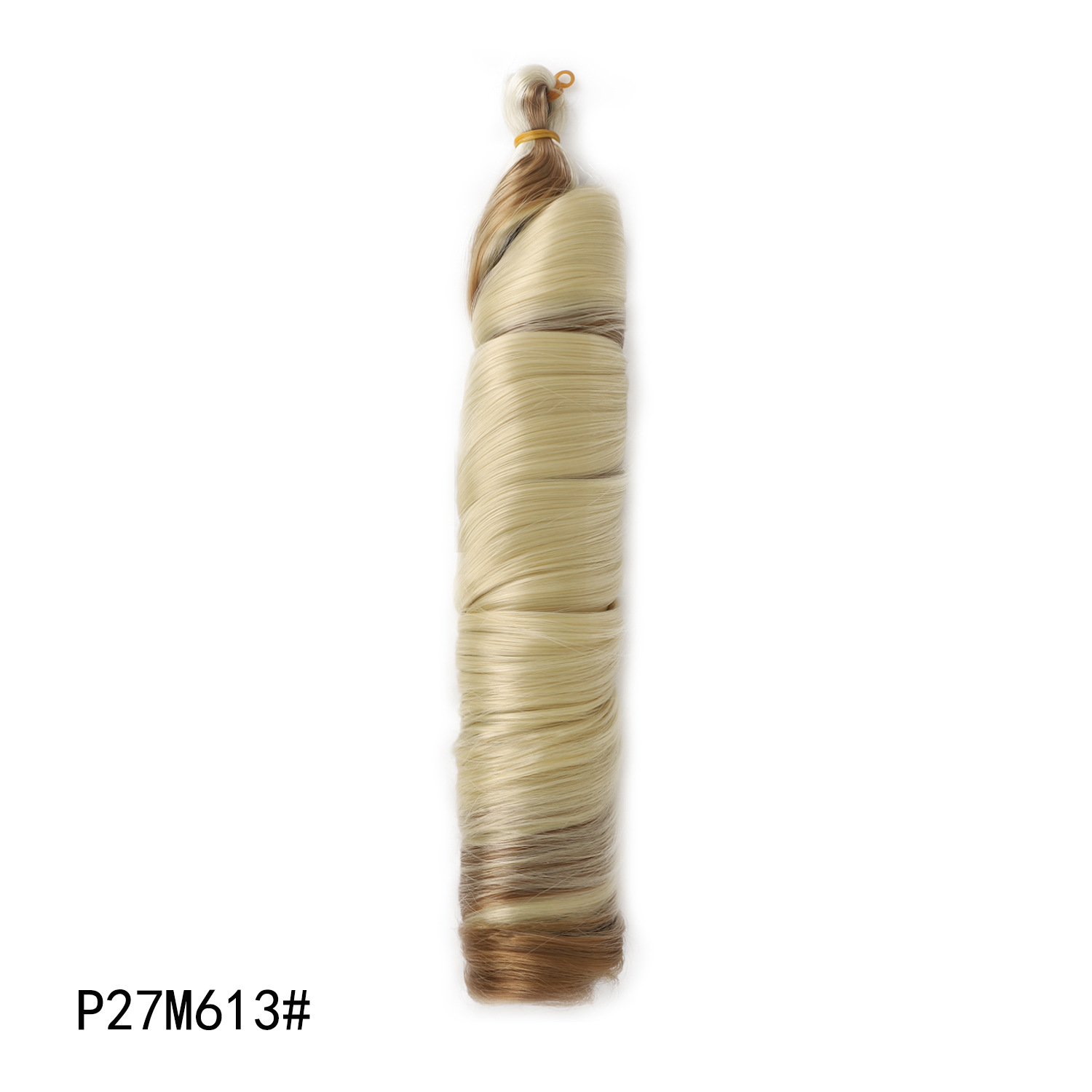 Image of Meirui 28-Inch French Curly Crochet Braid Wig — Chemical Fibre Voluminous Braided Hair