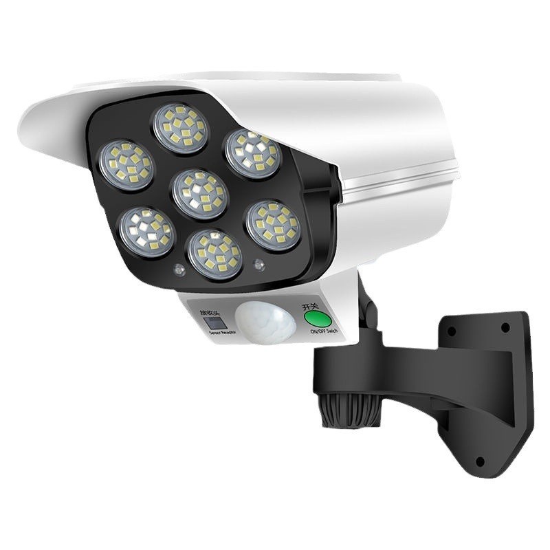 Image of Solar Security Light with Surveillance Camera