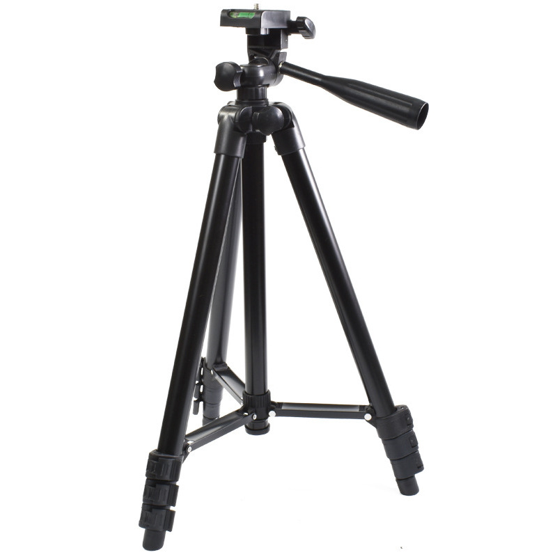 Image of Aluminum Alloy Tripod Selfie Stick – Multi-Function Portable Camera Stand (Perfect for Indoor & Outdoor Photography)