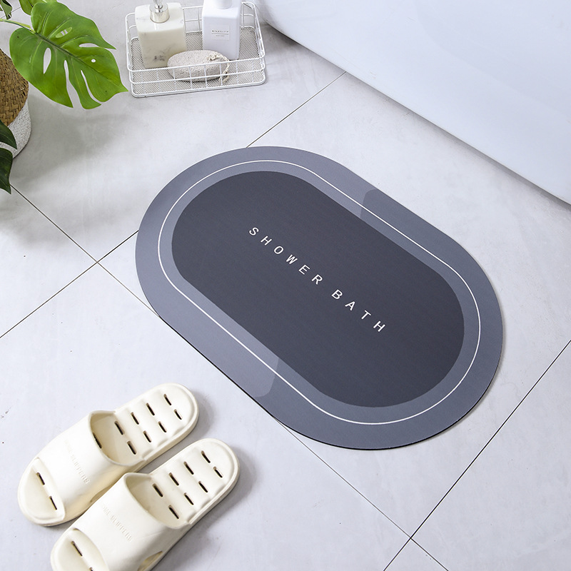 Image of Anti-Slip Bathroom Mat – Quick-Dry & Water-Absorbing Floor Mat 