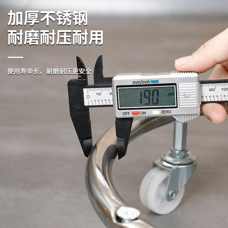 Image of  Gas Cylinder Mobile Tray Bracket – Rotatable & Movable Support 