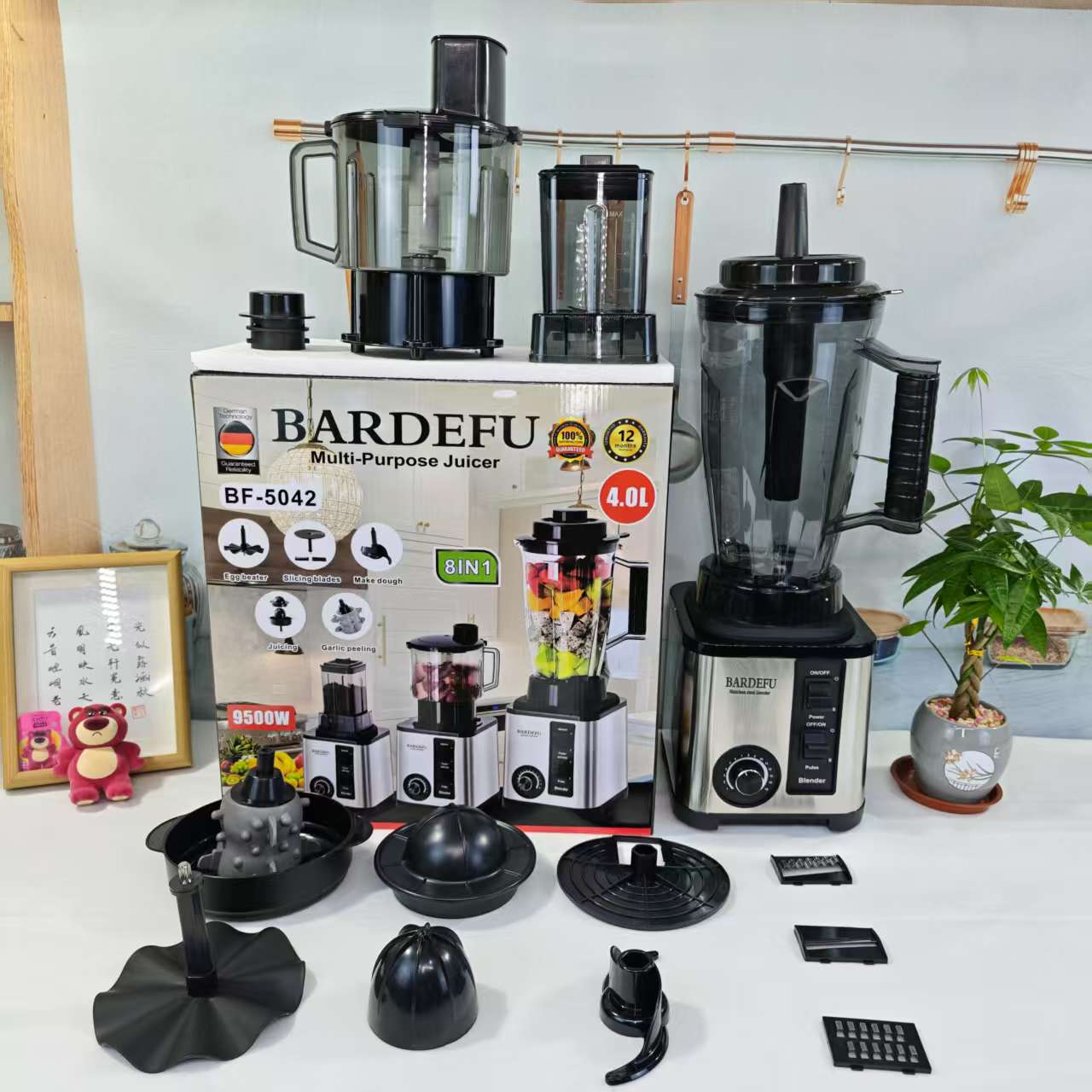 Image of 3L 6-in-1 High-Power Commercial Blender – Pure Copper Motor
