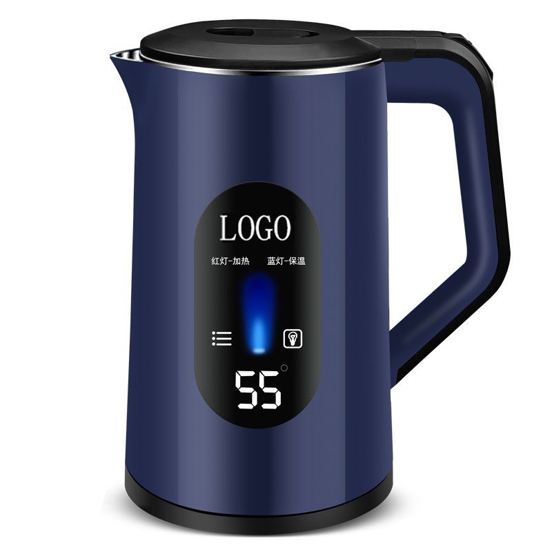 Image of Wanlida Stainless Steel Electric Kettle with Thermal Insulation – 1.5L | Auto Shut-Off | Fast Heating