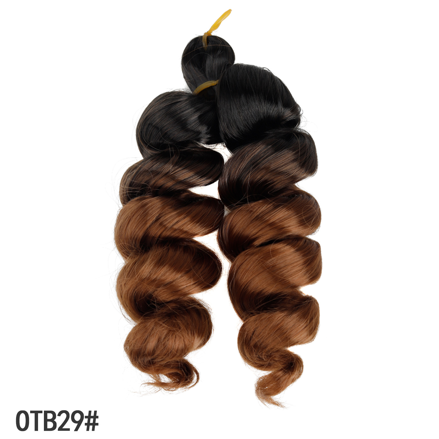Image of 12-Inch Italian Curly Crochet Braids Hair Extensions – Soft & Lightweight Synthetic Hair for Women