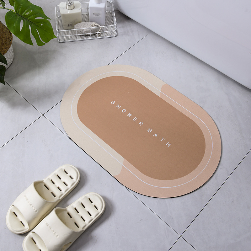 Image of Anti-Slip Bathroom Mat – Quick-Dry & Water-Absorbing Floor Mat 