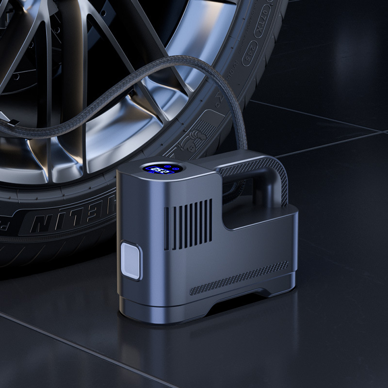 Image of Portable Multifunctional Car Inflator | Tire Pump & Air Compressor 