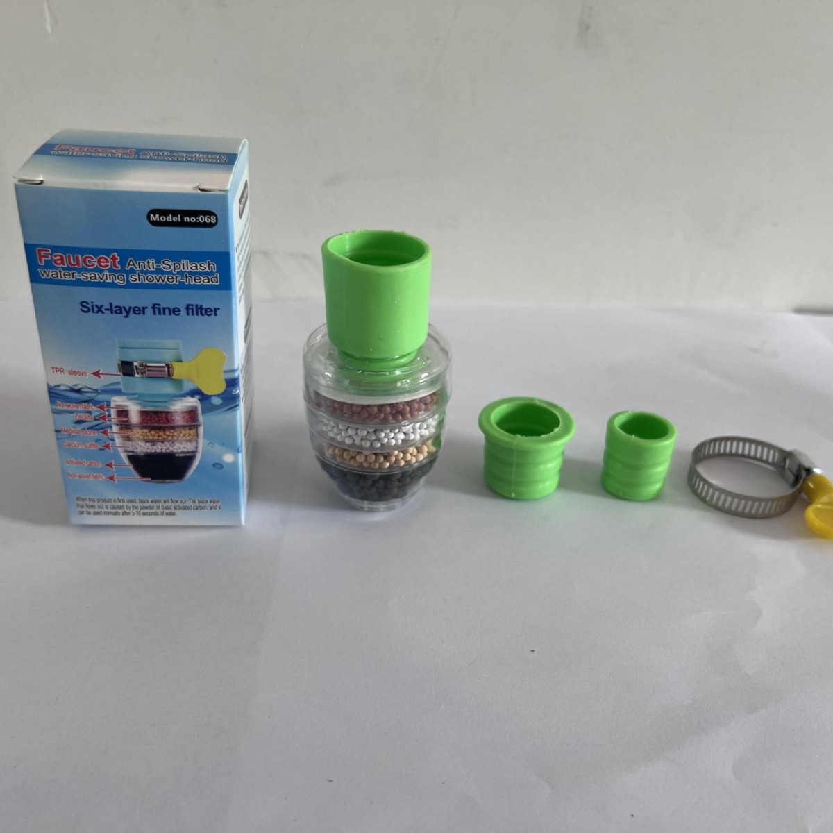 Image of Rotating Faucet Filter Shower Head (Anti-Splash Water Purifier)
