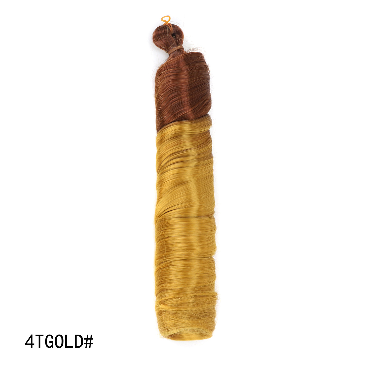 Image of Meirui 28-Inch French Curly Crochet Braid Wig — Chemical Fibre Voluminous Braided Hair