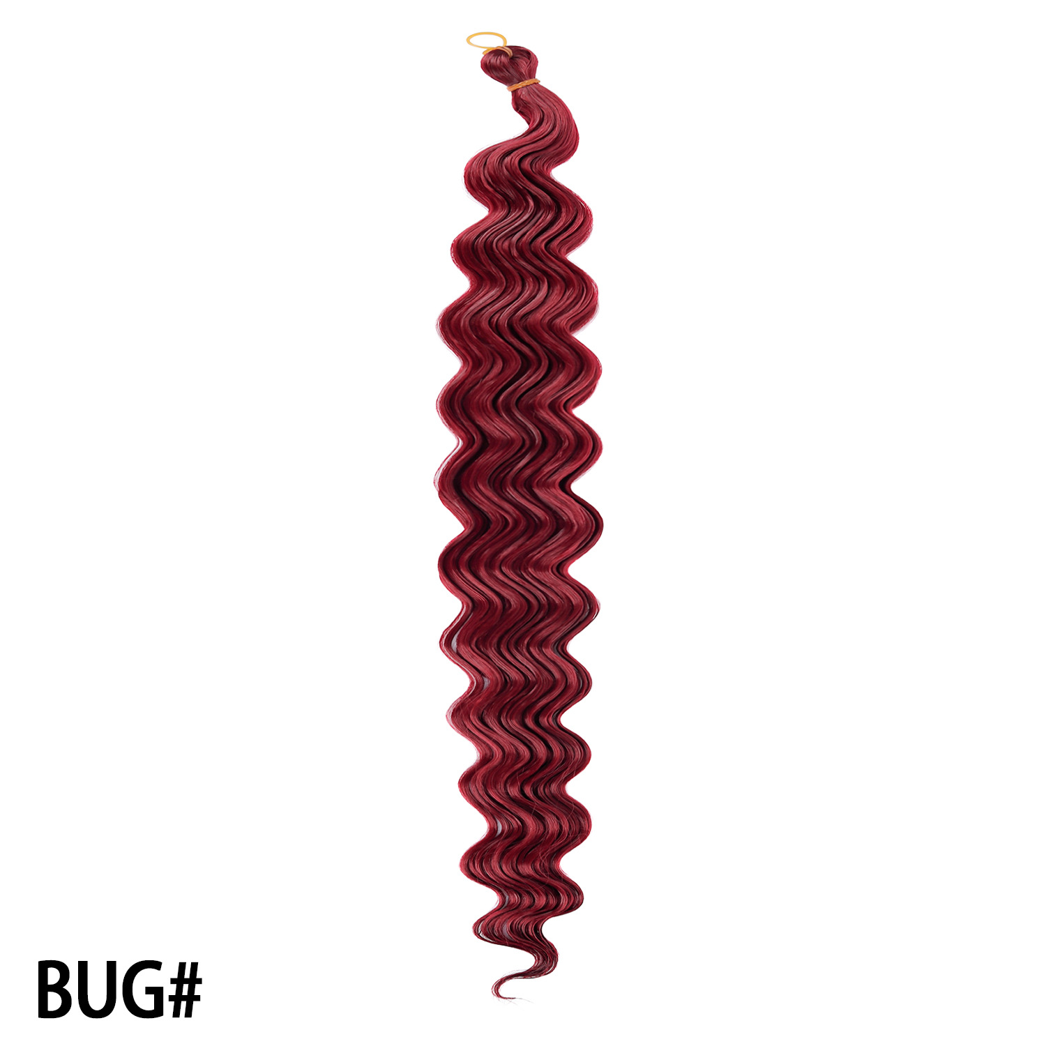 Image of 30-Inch Body Wave Crochet Hair Extension – Long Curly Ponytail | Premium Heat-Resistant Synthetic Hair