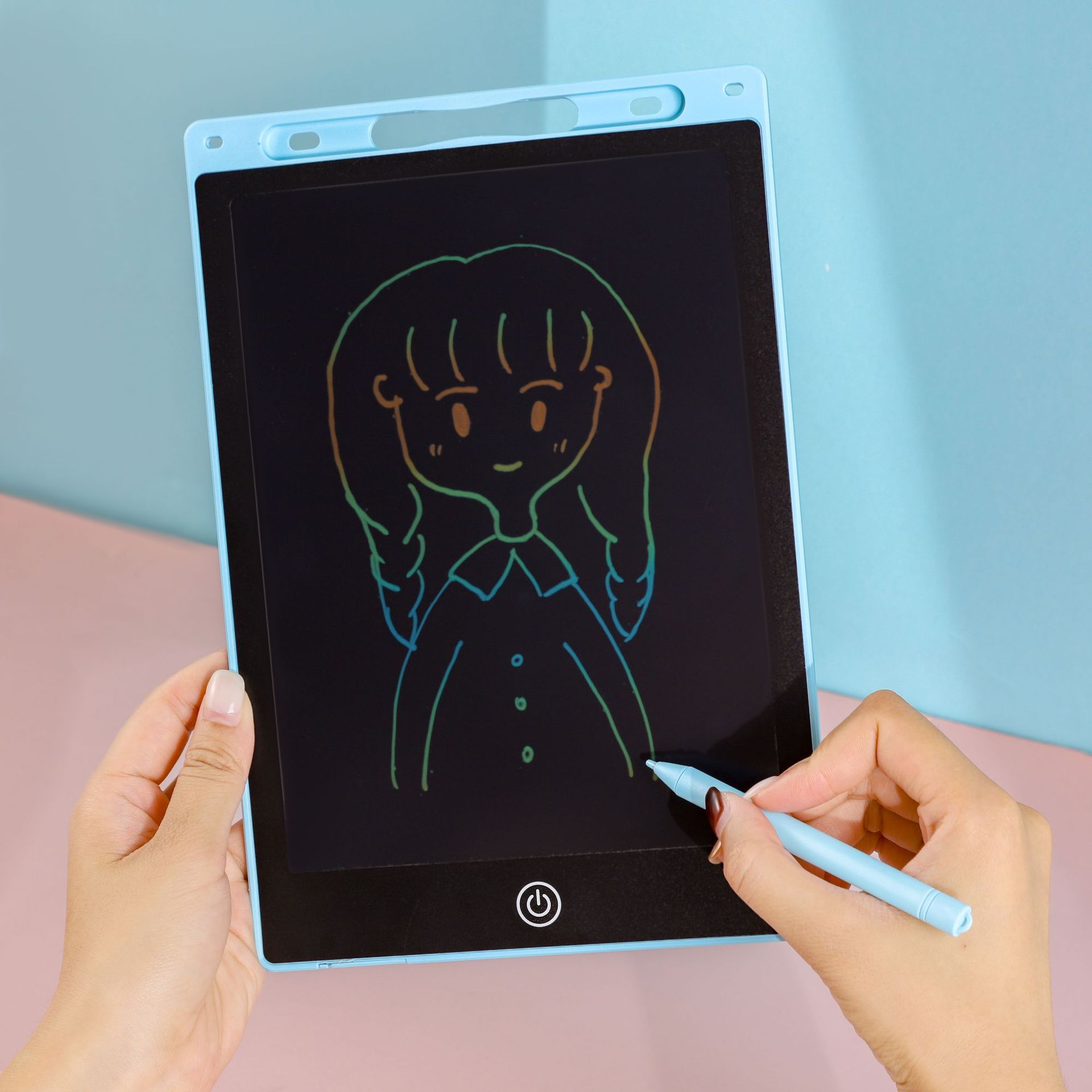 Image of LCD Electronic Drawing & Writing Board for Kids