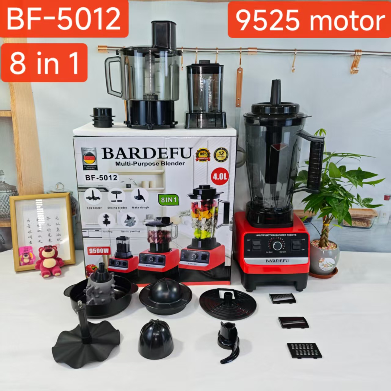 Image of 3L 6-in-1 High-Power Commercial Blender – Pure Copper Motor