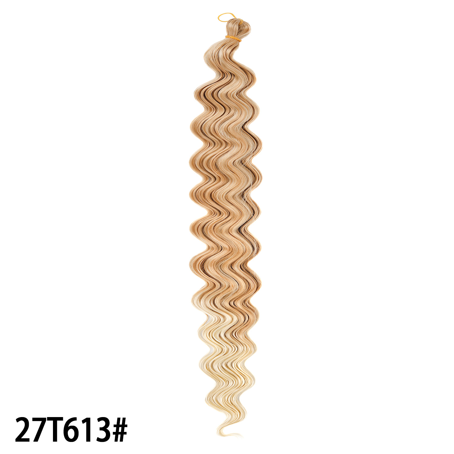 Image of 30-Inch Body Wave Crochet Hair Extension – Long Curly Ponytail | Premium Heat-Resistant Synthetic Hair