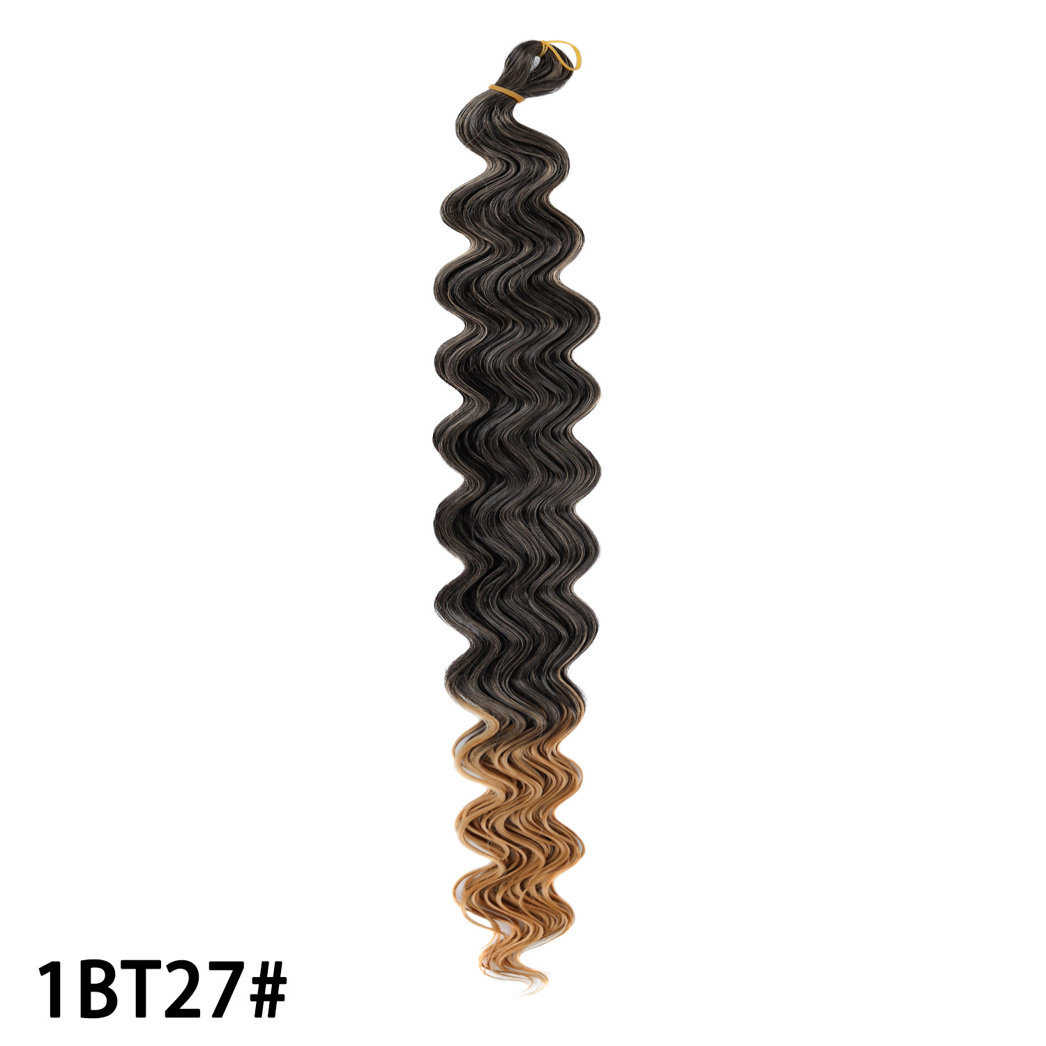 Image of 30-Inch Body Wave Crochet Hair Extension – Long Curly Ponytail | Premium Heat-Resistant Synthetic Hair