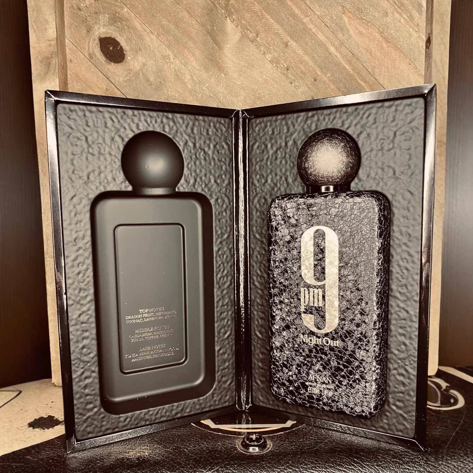 Image of High Quality New AFNAN 9PM Night Out Gift Box Perfume Long Lasting Fragrance Arabian Dubai