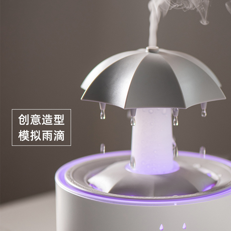 Image of Hot-Selling Colorful Raindrop Aromatherapy Humidifier 