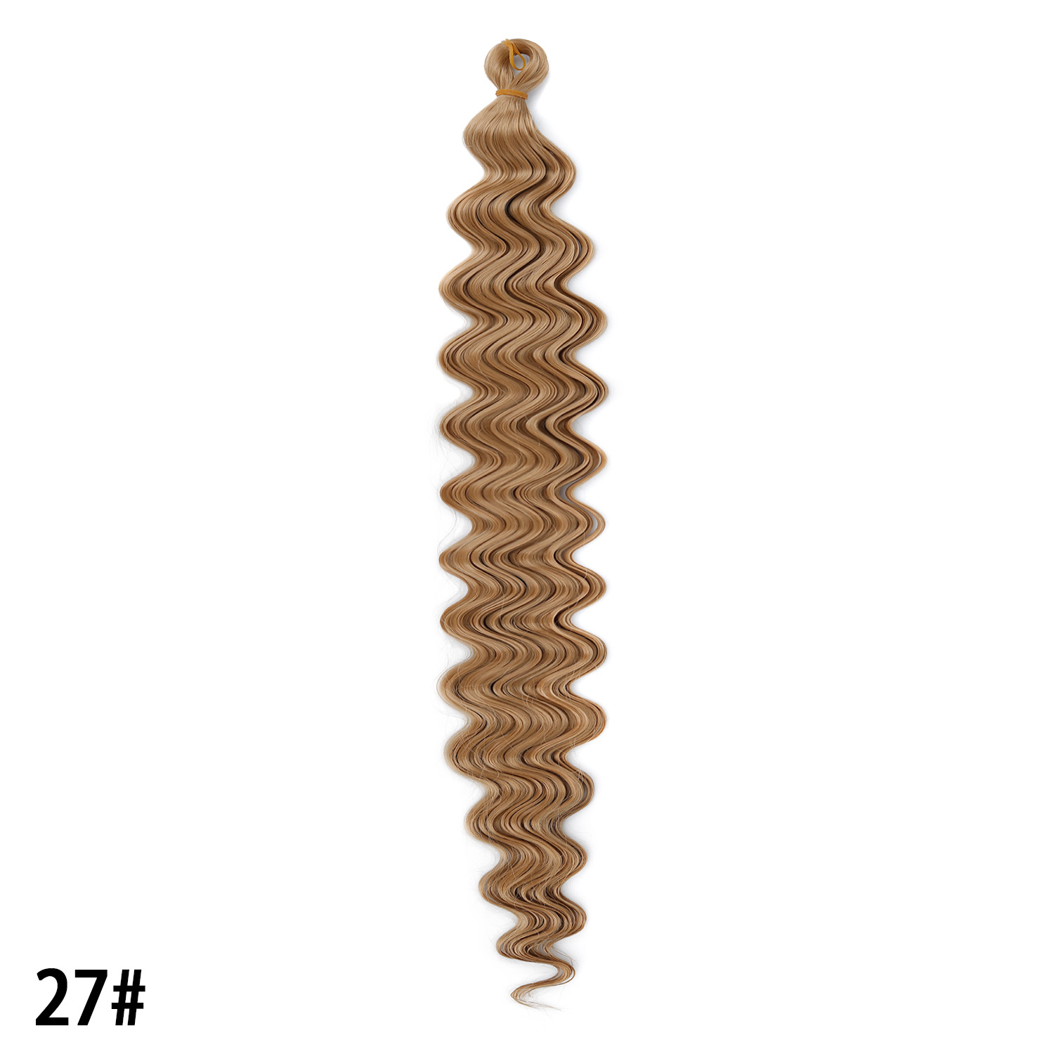 Image of 30-Inch Body Wave Crochet Hair Extension – Long Curly Ponytail | Premium Heat-Resistant Synthetic Hair