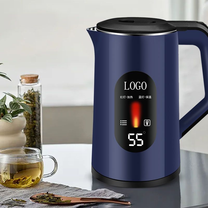 Image of Wanlida Stainless Steel Electric Kettle with Thermal Insulation – 1.5L | Auto Shut-Off | Fast Heating