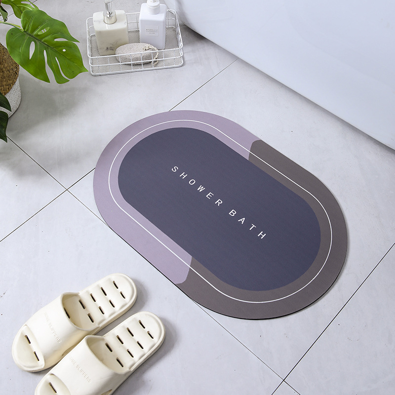 Image of Anti-Slip Bathroom Mat – Quick-Dry & Water-Absorbing Floor Mat 