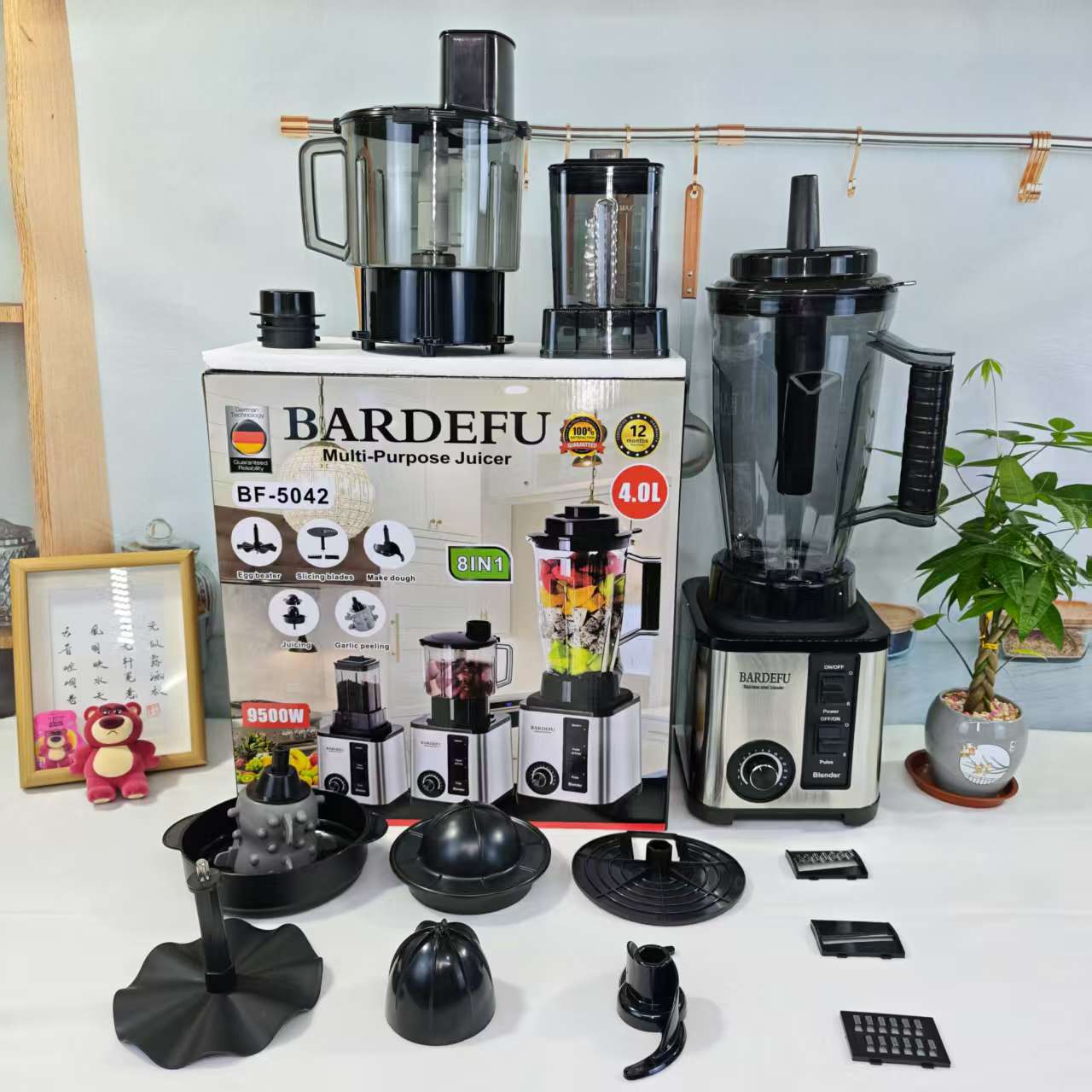 Image of 3L 6-in-1 High-Power Commercial Blender – Pure Copper Motor