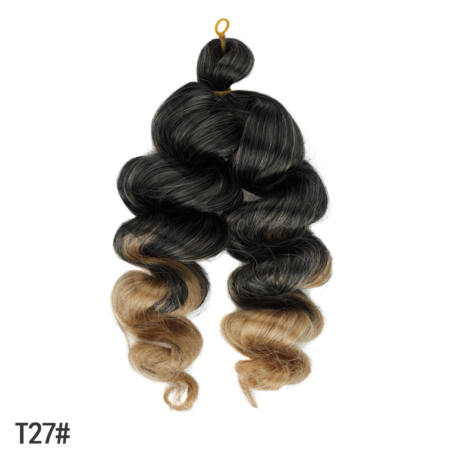 Image of 12-Inch Italian Curly Crochet Braids Hair Extensions – Soft & Lightweight Synthetic Hair for Women