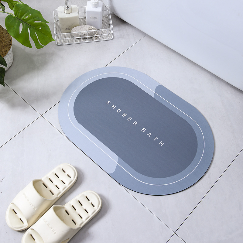 Image of Anti-Slip Bathroom Mat – Quick-Dry & Water-Absorbing Floor Mat 