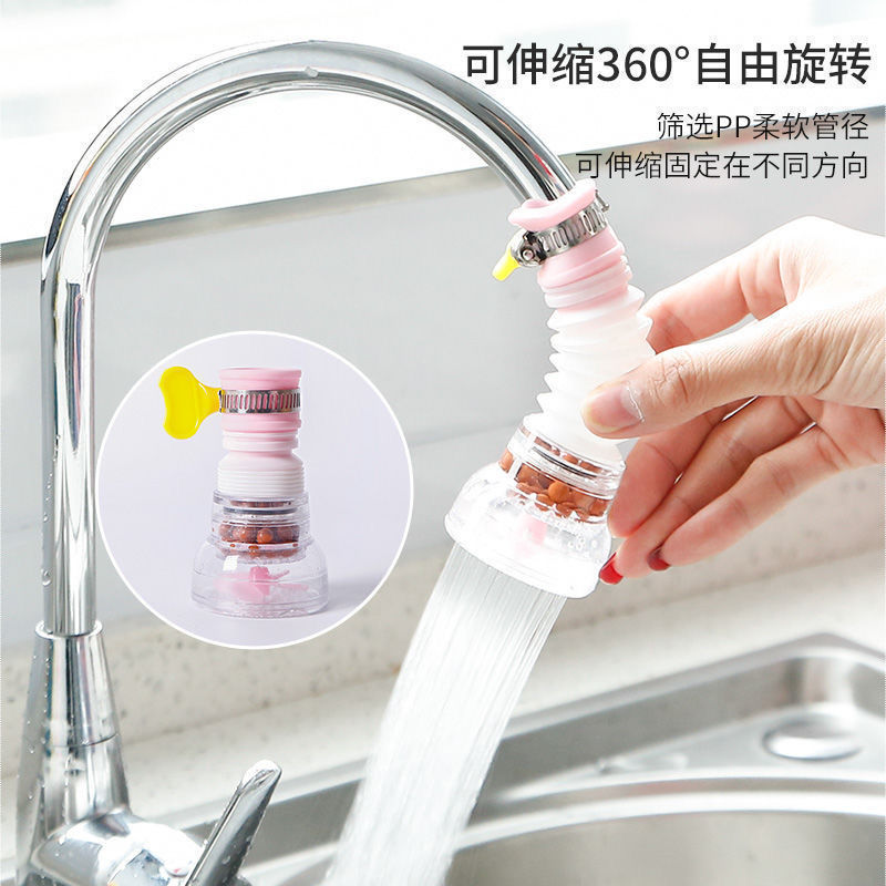 Image of Rotating Faucet Filter Shower Head (Anti-Splash Water Purifier)