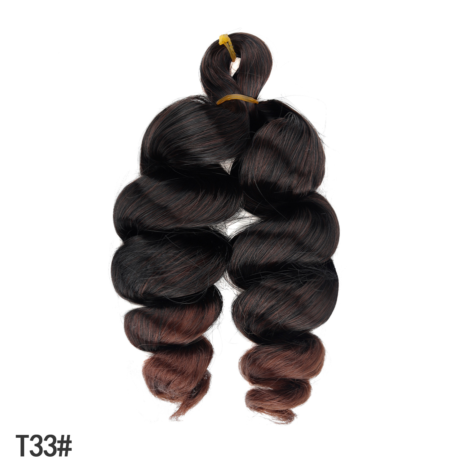 Image of 12-Inch Italian Curly Crochet Braids Hair Extensions – Soft & Lightweight Synthetic Hair for Women
