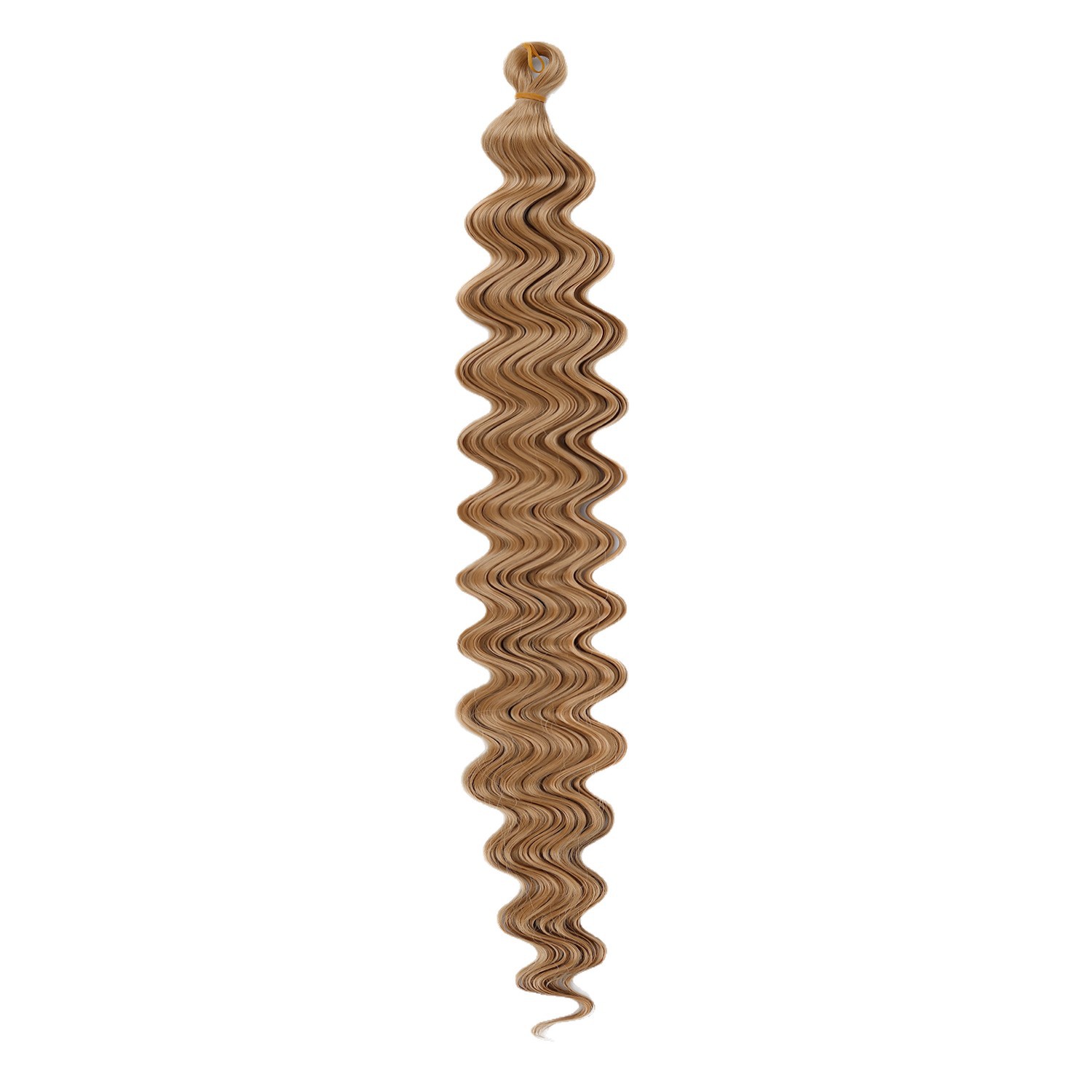 Image of 30-Inch Body Wave Crochet Hair Extension – Long Curly Ponytail | Premium Heat-Resistant Synthetic Hair