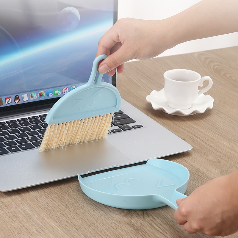 Image of Desktop Mini Broom & Dustpan Set