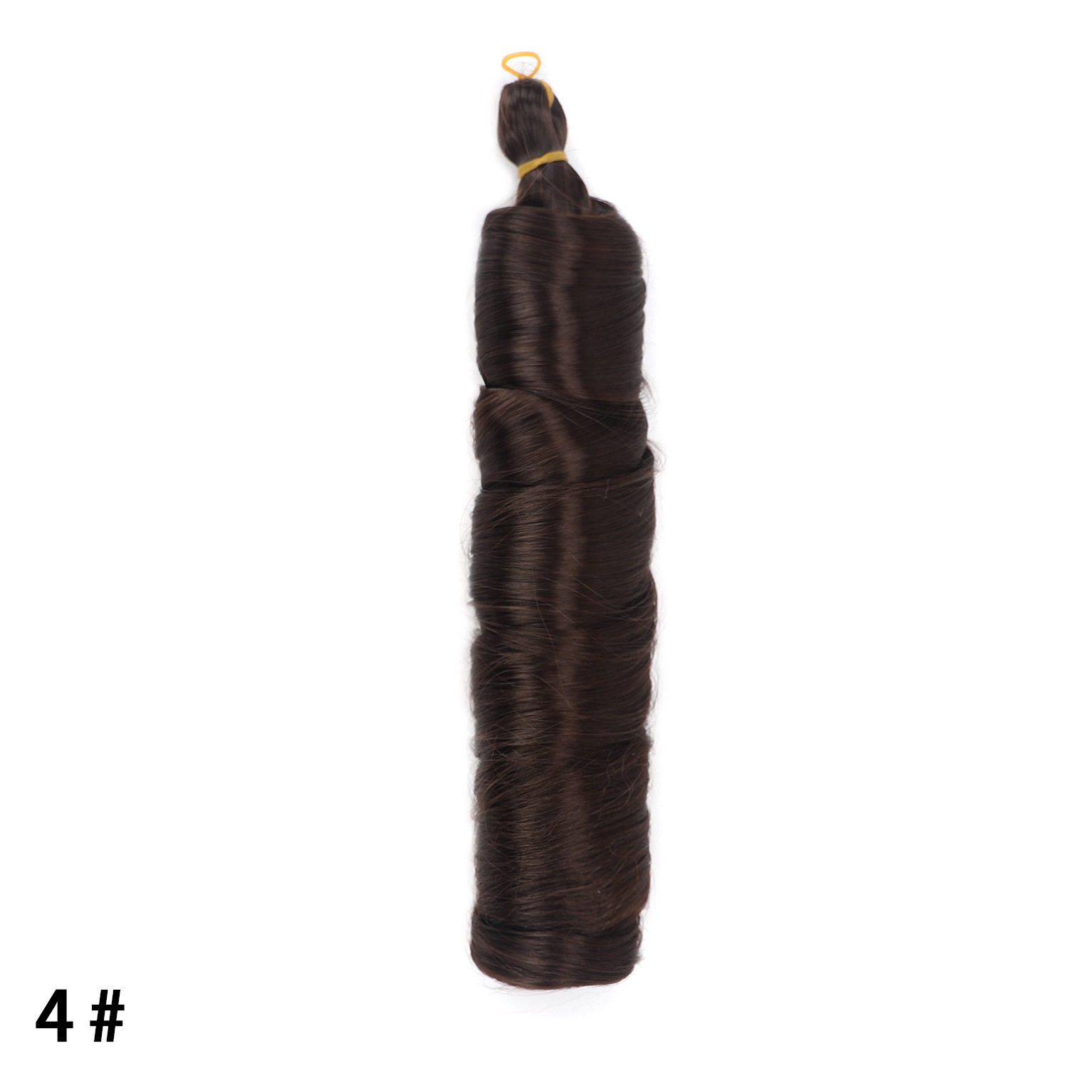 Image of Meirui 28-Inch French Curly Crochet Braid Wig — Chemical Fibre Voluminous Braided Hair