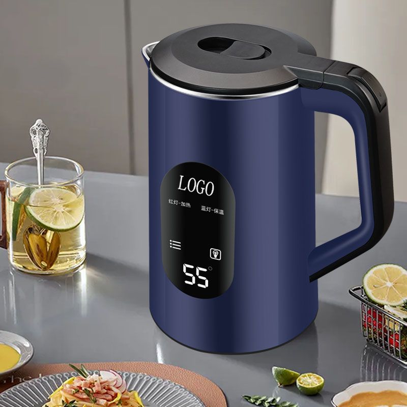Image of Wanlida Stainless Steel Electric Kettle with Thermal Insulation – 1.5L | Auto Shut-Off | Fast Heating