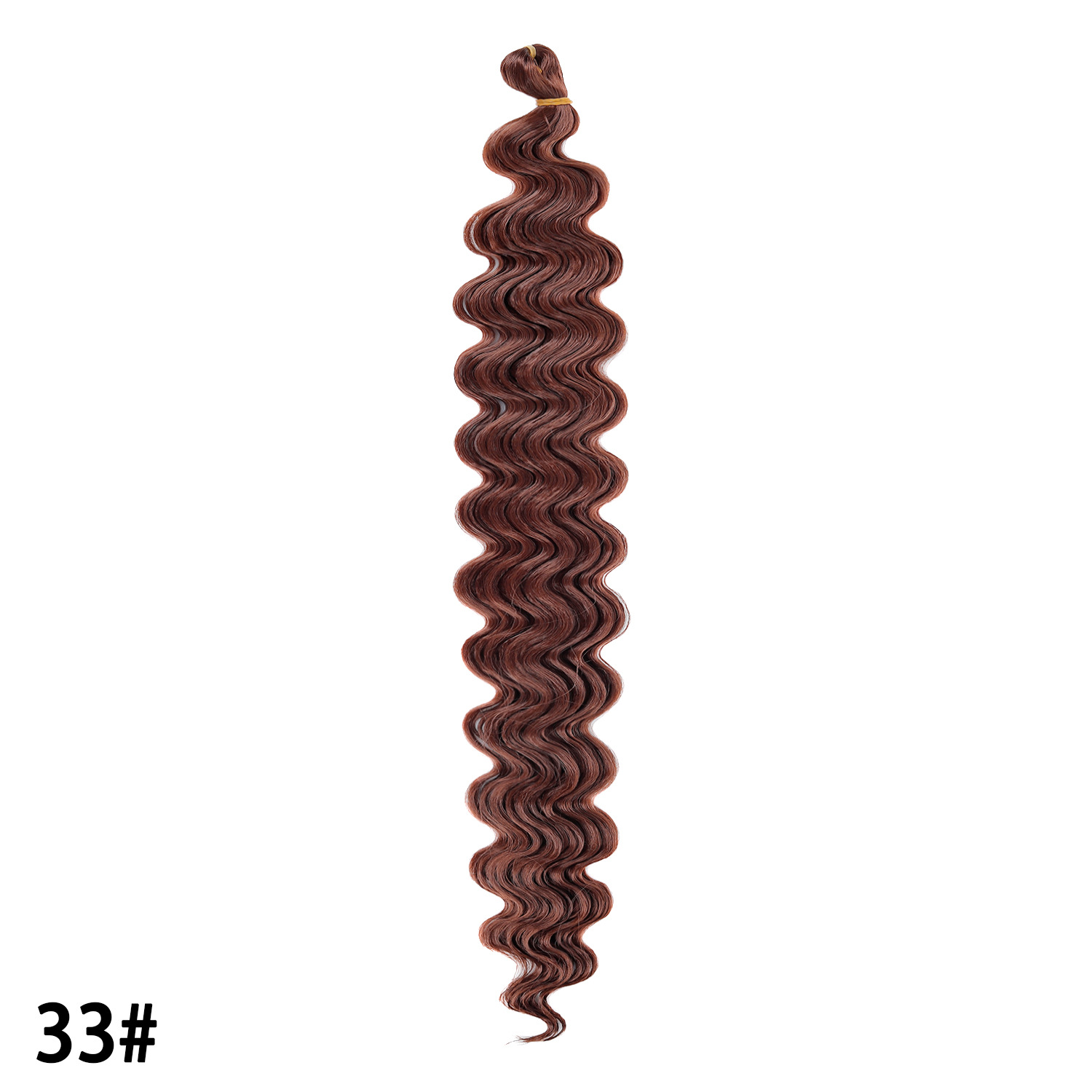 Image of 30-Inch Body Wave Crochet Hair Extension – Long Curly Ponytail | Premium Heat-Resistant Synthetic Hair