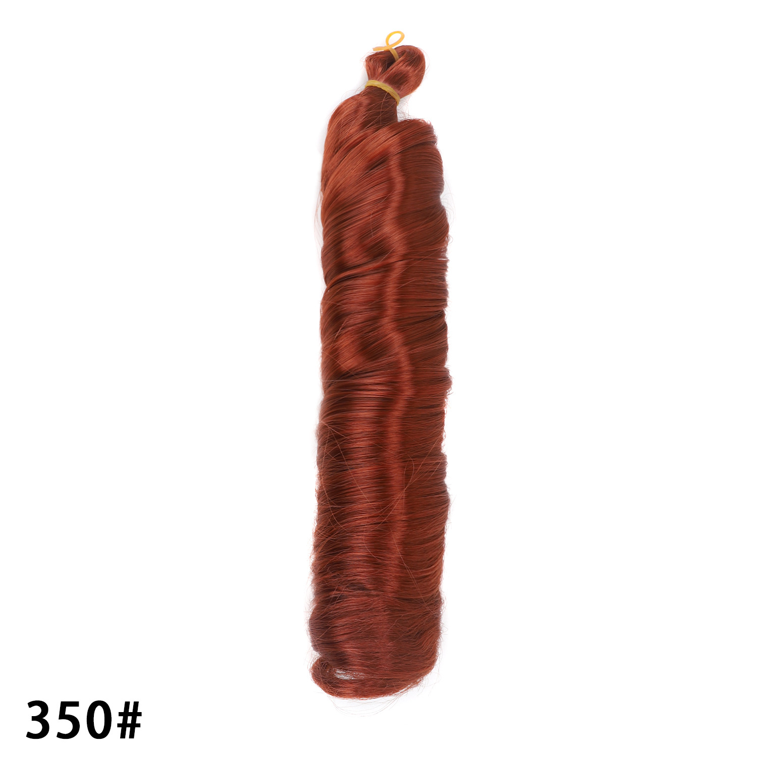 Image of Meirui 28-Inch French Curly Crochet Braid Wig — Chemical Fibre Voluminous Braided Hair