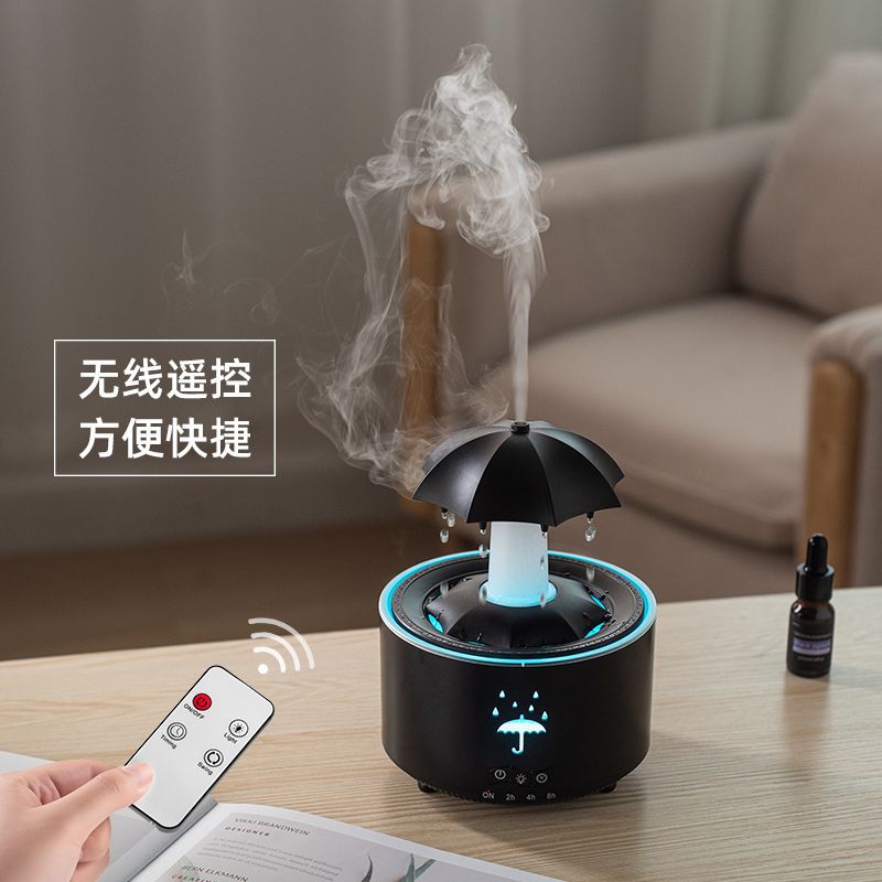 Image of Hot-Selling Colorful Raindrop Aromatherapy Humidifier 