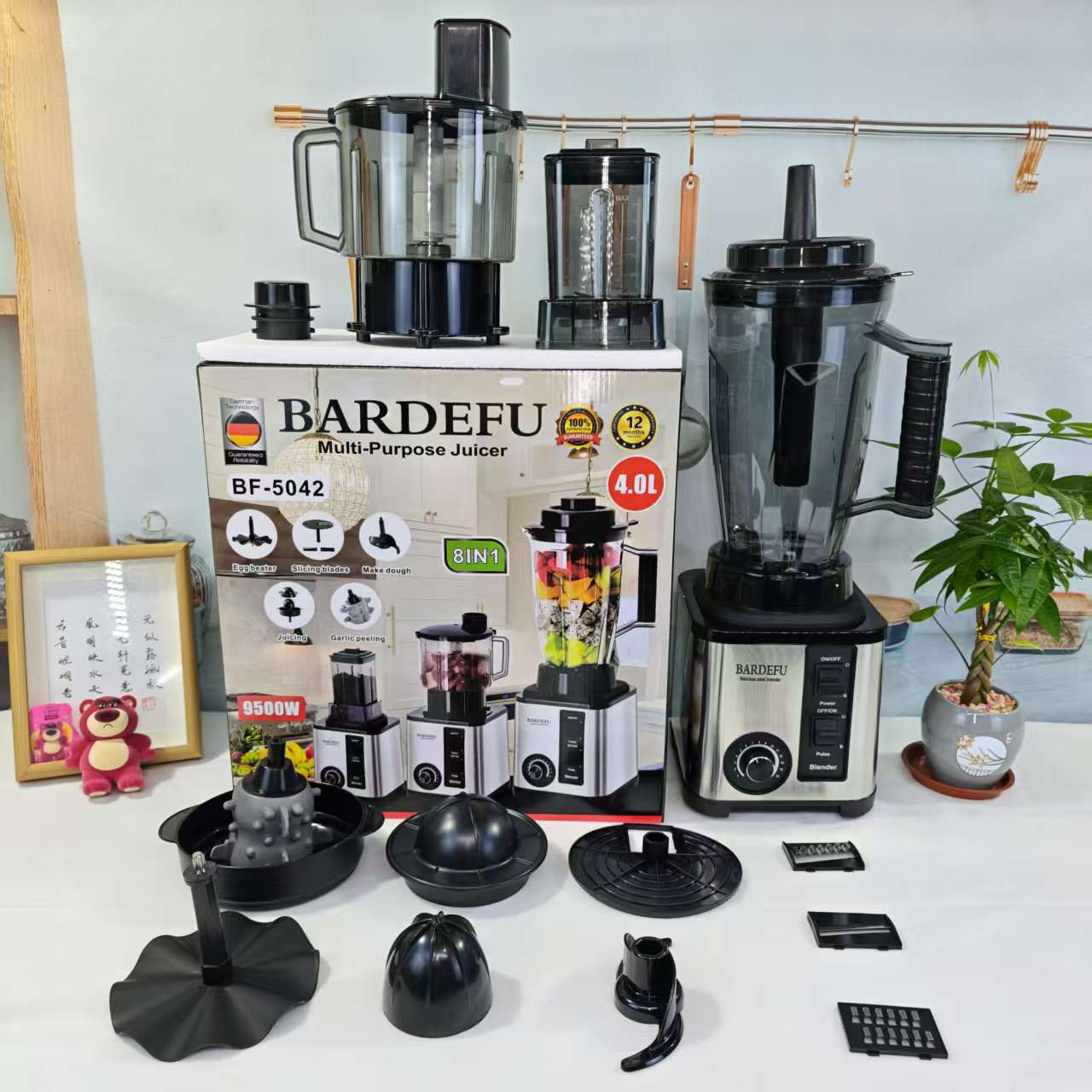 Image of 3L 6-in-1 High-Power Commercial Blender – Pure Copper Motor