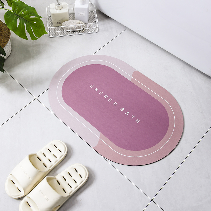 Image of Anti-Slip Bathroom Mat – Quick-Dry & Water-Absorbing Floor Mat 
