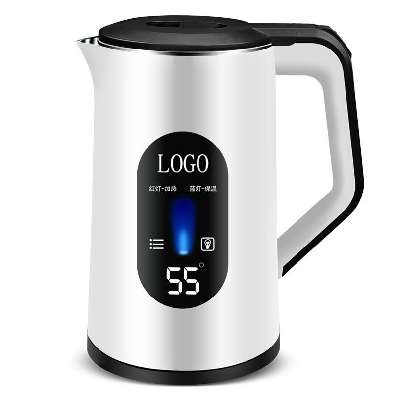 Image of Wanlida Stainless Steel Electric Kettle with Thermal Insulation – 1.5L | Auto Shut-Off | Fast Heating