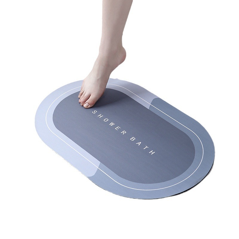 Image of Anti-Slip Bathroom Mat – Quick-Dry & Water-Absorbing Floor Mat 